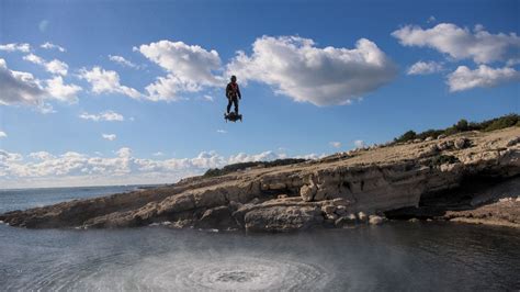 breitling hoverboard|Hoverboard Daredevil Speeds Over Atlantic Ocean.